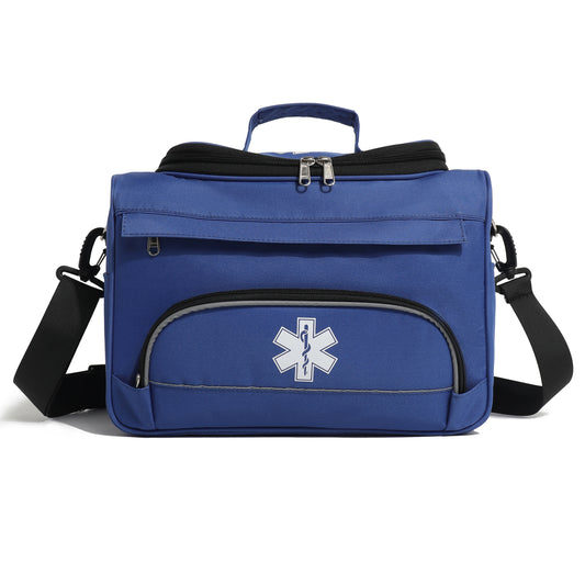 Empty Medical Carry Bag for Emergency First Aid Shoulder Bag for Medicine EMT Trauma Bag