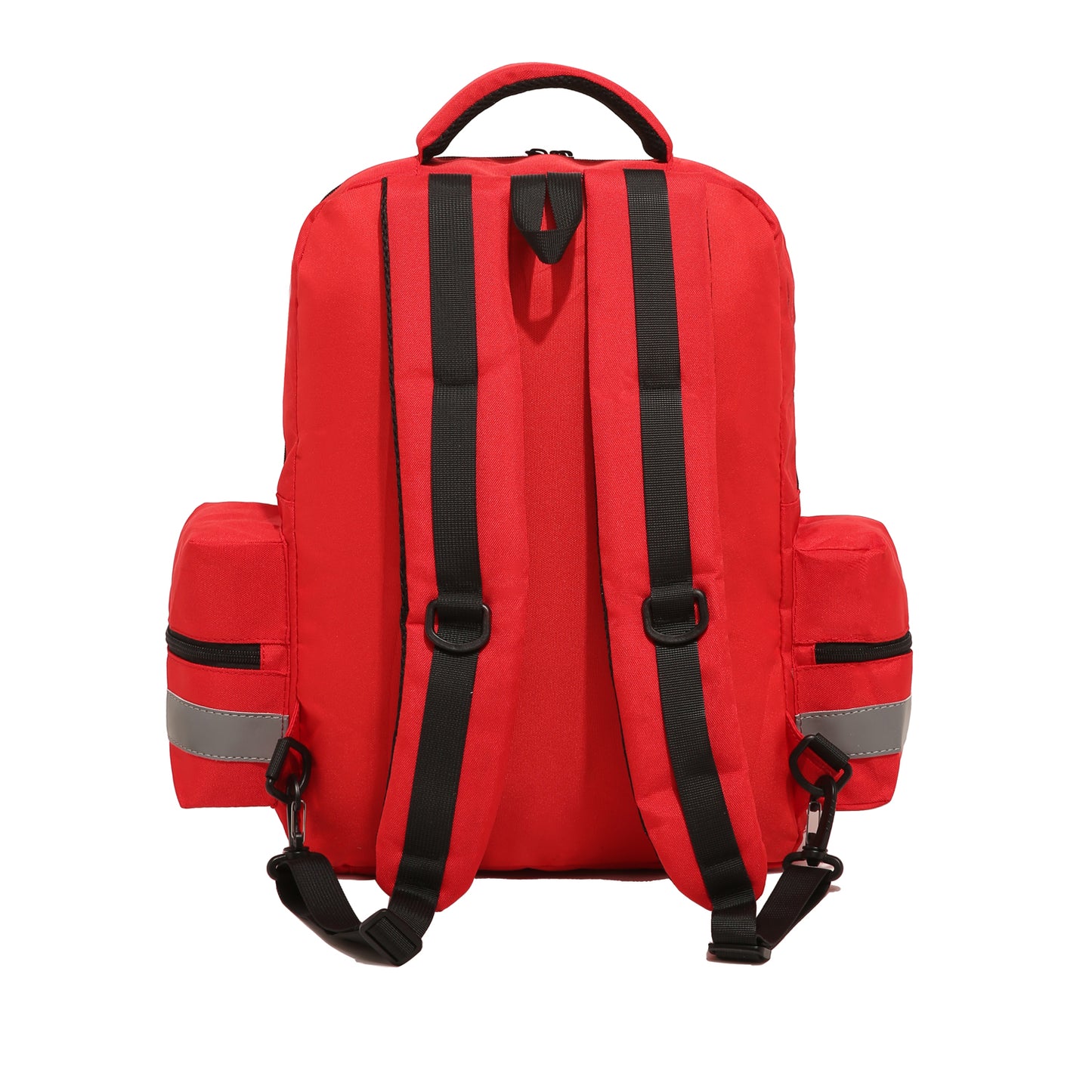 Professional Empty Red Medical Backpack